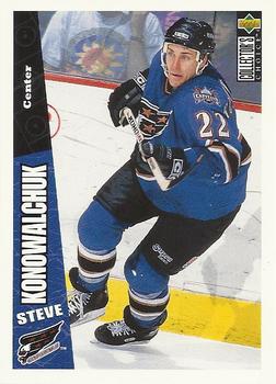 #281 Steve Konowalchuk - Washington Capitals - 1996-97 Collector's Choice Hockey