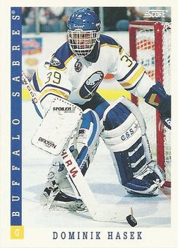 #281 Dominik Hasek - Buffalo Sabres - 1993-94 Score Canadian Hockey