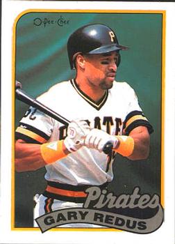 #281 Gary Redus - Pittsburgh Pirates - 1989 O-Pee-Chee Baseball
