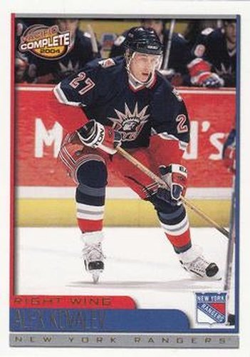 #281 Alex Kovalev - New York Rangers - 2003-04 Pacific Complete Hockey