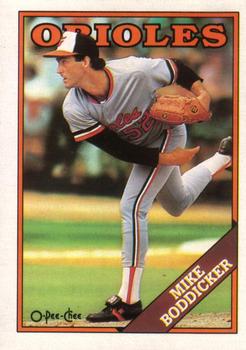 #281 Mike Boddicker - Baltimore Orioles - 1988 O-Pee-Chee Baseball