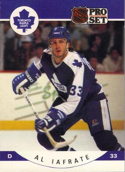 #281 Al Iafrate - Toronto Maple Leafs - 1990-91 Pro Set Hockey