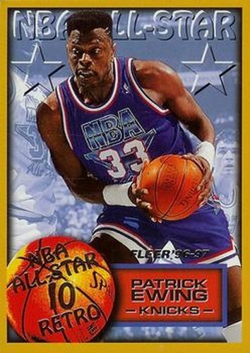 #281 Patrick Ewing - New York Knicks - 1996-97 Fleer Basketball