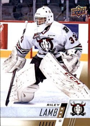 #281 Riley Lamb - Red Deer Rebels - 2017-18 Upper Deck CHL Hockey