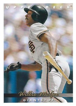 #281 Willie McGee - San Francisco Giants - 1993 Upper Deck Baseball