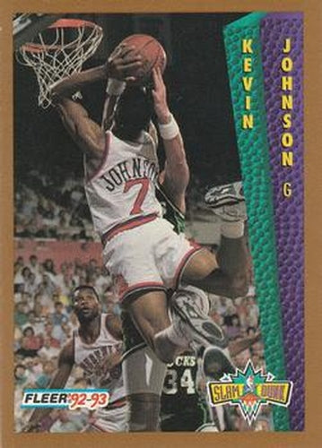 #282 Kevin Johnson - Phoenix Suns - 1992-93 Fleer Basketball