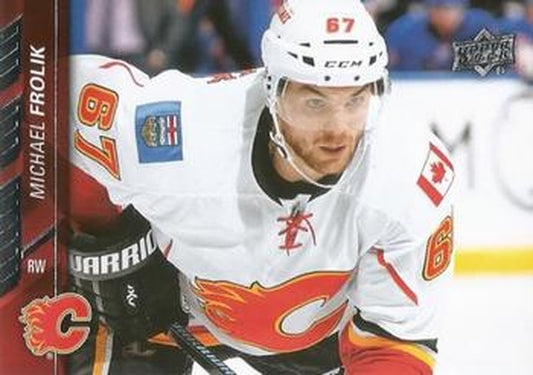 #282 Michael Frolik - Calgary Flames - 2015-16 Upper Deck Hockey