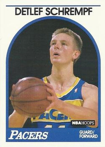 #282 Detlef Schrempf - Indiana Pacers - 1989-90 Hoops Basketball