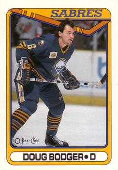 #282 Doug Bodger - Buffalo Sabres - 1990-91 O-Pee-Chee Hockey