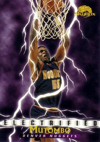 #282 Dikembe Mutombo - Denver Nuggets - 1995-96 SkyBox Premium Basketball