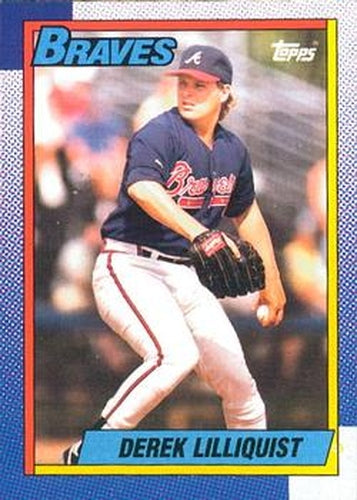 #282 Derek Lilliquist - Atlanta Braves - 1990 O-Pee-Chee Baseball