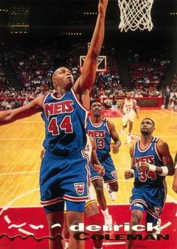 #282 Derrick Coleman - New Jersey Nets - 1993-94 Stadium Club Basketball