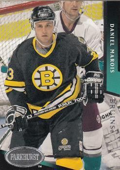 #282 Daniel Marois - Boston Bruins - 1993-94 Parkhurst Hockey