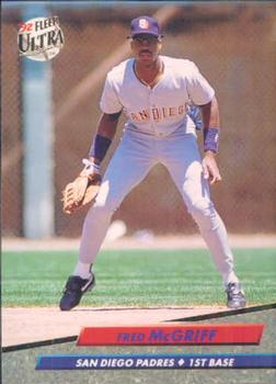 #282 Fred McGriff - San Diego Padres - 1992 Ultra Baseball