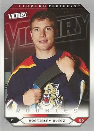 #282 Rostislav Olesz - Florida Panthers - 2005-06 Upper Deck Victory Hockey