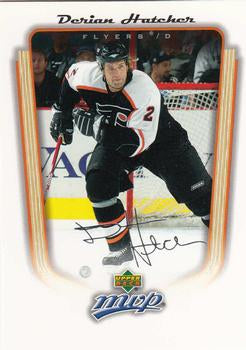 #282 Derian Hatcher - Philadelphia Flyers - 2005-06 Upper Deck MVP Hockey