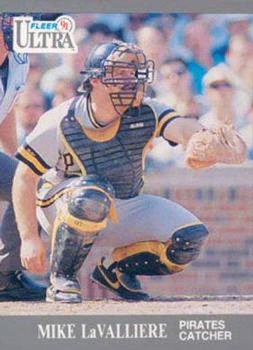 #282 Mike LaValliere - Pittsburgh Pirates - 1991 Ultra Baseball