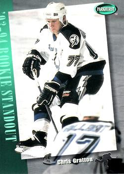 #282 Chris Gratton - Tampa Bay Lightning - 1994-95 Parkhurst Hockey
