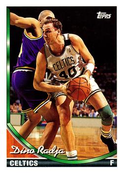 #282 Dino Radja - Boston Celtics - 1993-94 Topps Basketball