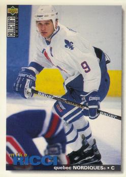 #282 Mike Ricci - Quebec Nordiques - 1995-96 Collector's Choice Hockey