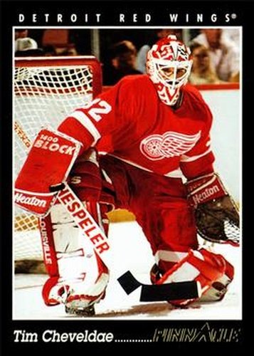 #282 Tim Cheveldae - Detroit Red Wings - 1993-94 Pinnacle Hockey