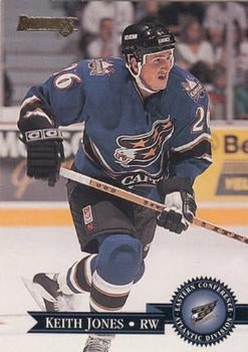 #282 Keith Jones - Washington Capitals - 1995-96 Donruss Hockey