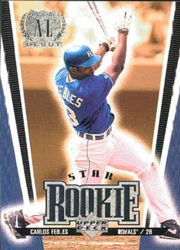 #282 Carlos Febles - Kansas City Royals - 1999 Upper Deck Baseball