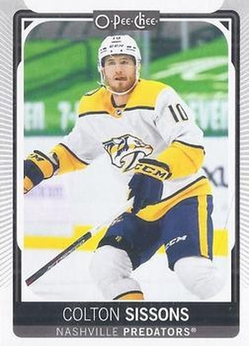 #282 Colton Sissons - Nashville Predators - 2021-22 O-Pee-Chee Hockey