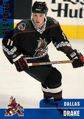 #282 Dallas Drake - Phoenix Coyotes - 1999-00 Be a Player Memorabilia Hockey