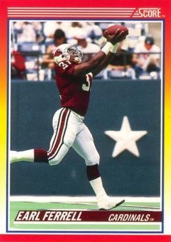 #282 Earl Ferrell - Phoenix Cardinals - 1990 Score Football
