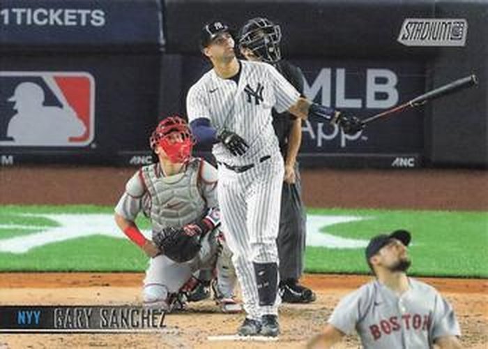 #282 Gary Sanchez - New York Yankees - 2021 Stadium Club Baseball