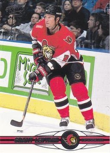 #282 Grant Ledyard - Ottawa Senators - 2000-01 Pacific Hockey