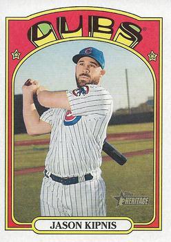 #282 Jason Kipnis - Chicago Cubs - 2021 Topps Heritage Baseball