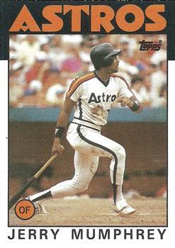 #282 Jerry Mumphrey - Houston Astros - 1986 Topps Baseball