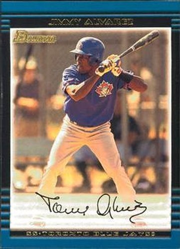 #282 Jimmy Alvarez - Toronto Blue Jays - 2002 Bowman Baseball