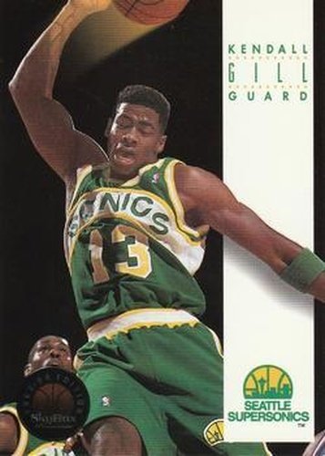 #282 Kendall Gill - Seattle SuperSonics - 1993-94 SkyBox Premium Basketball