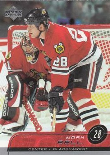 #282 Mark Bell - Chicago Blackhawks - 2002-03 Upper Deck Hockey
