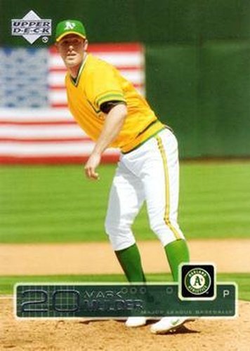 #282 Mark Mulder - Oakland Athletics - 2003 Upper Deck Baseball