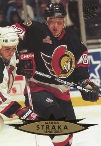 #282 Martin Straka - Ottawa Senators - 1995-96 Ultra Hockey