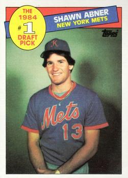 #282 Shawn Abner - New York Mets - 1985 Topps Baseball