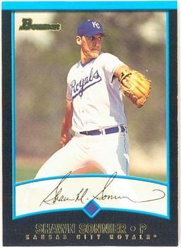 #282 Shawn Sonnier - Kansas City Royals - 2001 Bowman Baseball