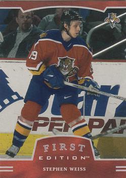 #282 Stephen Weiss - Florida Panthers - 2002-03 Be a Player First Edition Hockey