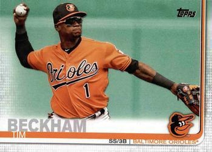 #282 Tim Beckham - Baltimore Orioles - 2019 Topps Baseball