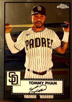 #282 Tommy Pham - San Diego Padres - 2021 Topps Chrome Platinum Anniversary Baseball
