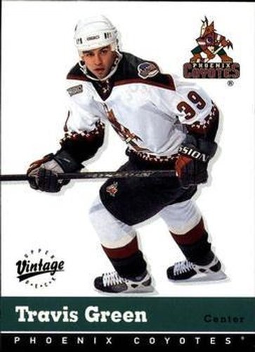 #282 Travis Green - Phoenix Coyotes - 2000-01 Upper Deck Vintage Hockey
