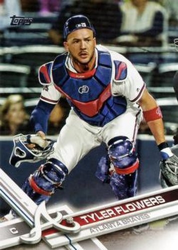 #282 Tyler Flowers - Atlanta Braves - 2017 Topps Baseball