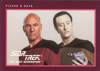 #282 Picard & Data - 1991 Impel Star Trek 25th Anniversary
