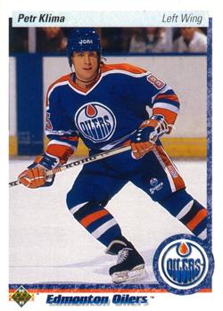 #282 Petr Klima - Edmonton Oilers - 1990-91 Upper Deck Hockey