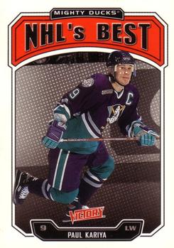 #282 Paul Kariya - Anaheim Mighty Ducks - 2000-01 Upper Deck Victory Hockey