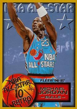 #282 Michael Jordan - Chicago Bulls - 1996-97 Fleer Basketball